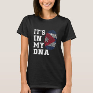 Das ist in meiner DNA, kubanische Stolz-Flagge T-Shirt