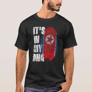 Das ist in meiner nordkoreanischen DNA-Flagge Nord T-Shirt