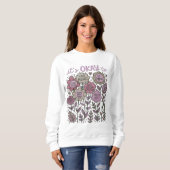 Das ist in Ordnung für Boho Floral Sweatshirt (Vorne ganz)