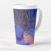 "Das ist in Ordnung" - Latte Tasse (Rechte Ecke)