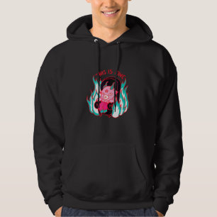 Das ist in Ordnung Teufel Couch entspannt Hoodie