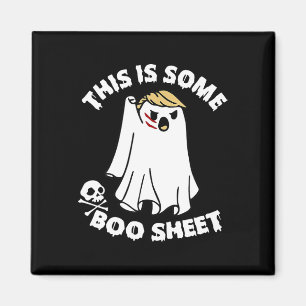 Das ist irgendwie Boo-Blatt-Geist Lustig Trump Hal Magnet
