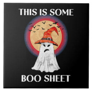 Das ist irgendwie ein Gespenst Halloween Geist Lus Fliese