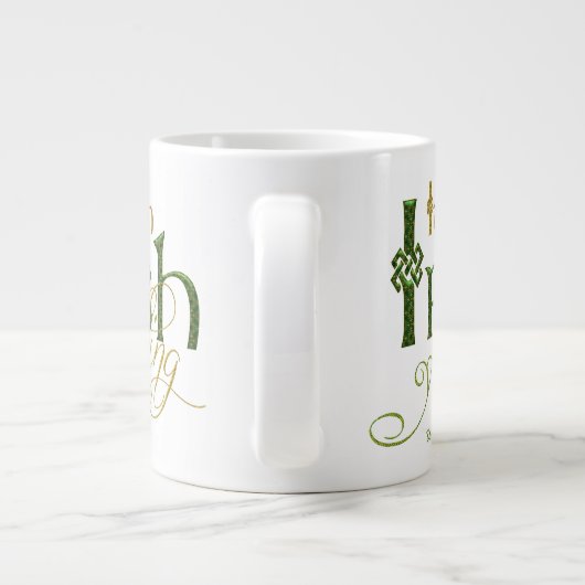Das ist irisch Jumbo-Tasse (Rückseite)