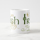 Das ist irisch Jumbo-Tasse (Vorderseite)
