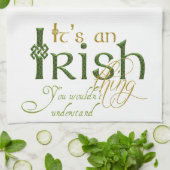 Das ist irisch küchentuch (Gefaltet)
