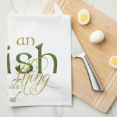 Das ist irisch küchentuch (Viertel Falte)