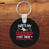 Das ist Karate Granny Proud Karate Gran Schlüsselanhänger (Vorderseite)