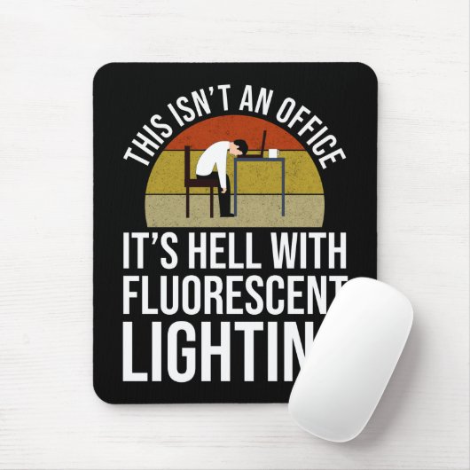 Das ist kein Büro - es ist heilig Mousepad (Mit Mouse)