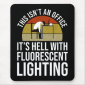 Das ist kein Büro - es ist heilig Mousepad (Vorne)