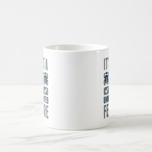Das ist kein Fehler Kaffeetasse (Mittel)