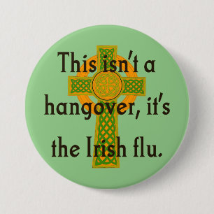 Das ist kein Hangover - irisches Zitat Button