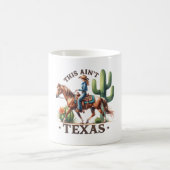 Das ist kein Texas Cowgirl Horse Kaffeetasse (Mittel)
