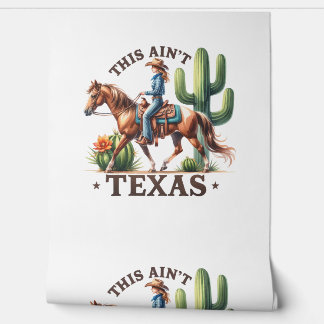 Das ist kein Texas Cowgirl Horse Tapete