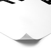 Das ist kein treibender Funny Rope Puff Poster (Ecke)