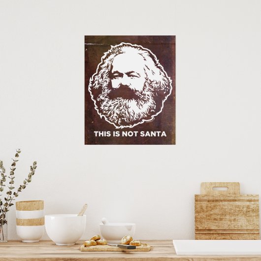 Das ist kein Weihnachtsgeschenk Poster (Küche)