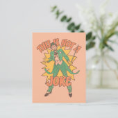 Das ist kein Witz Postkarte (Stehend Vorderseite)