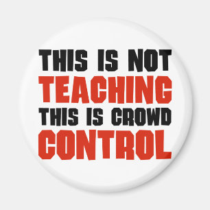 Das ist keine Lehre, das ist Crowd-Kontrolle Magnet