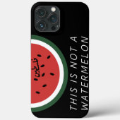 Das ist keine Wassermelone in Palästina Case-Mate iPhone Hülle (Rückseite)