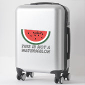 Das ist keine Wassermelone - Palästina-Wassermelon Aufkleber (Koffer)