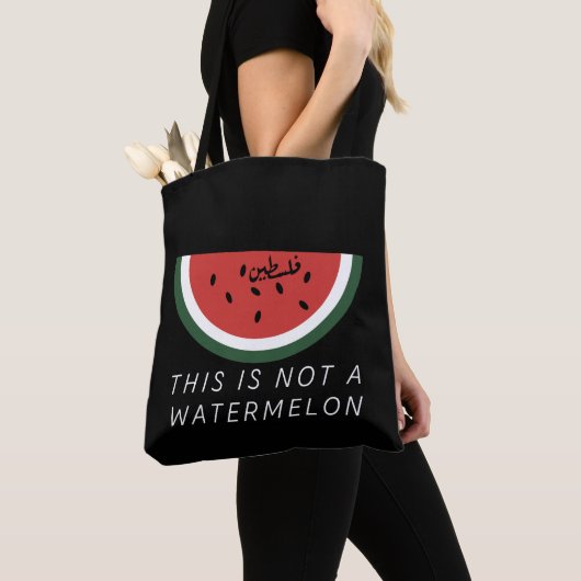 Das ist keine Wassermelone - Palästina-Wassermelon Tasche (Von Nahem)