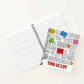 DAS IST KUNST NOTIZBLOCK (Innenseite)