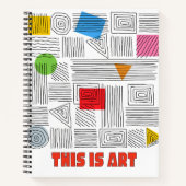 DAS IST KUNST NOTIZBLOCK (Vorderseite)