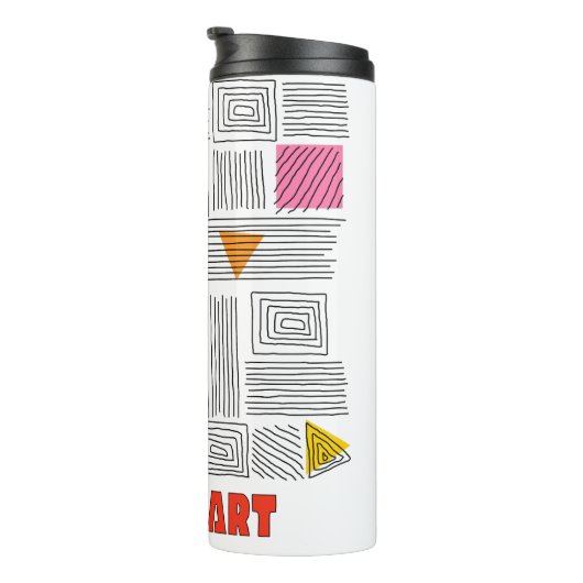 DAS IST KUNST THERMOSBECHER (Nach rechts gedreht)