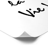 Das ist La Vie! Poster (Ecke)