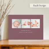 Das ist Liebe Foto Birth Ankündigung