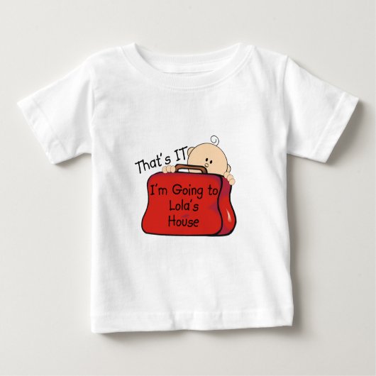 Das ist Lola Baby T-shirt (Vorderseite)