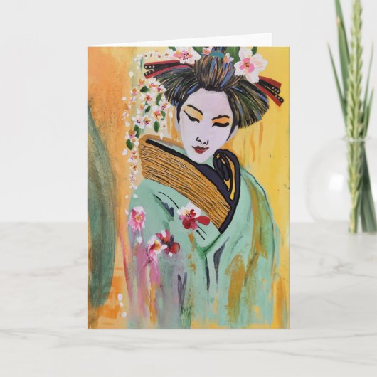 Das ist magisch - Leere im Gruß Karte (Vorderseite)