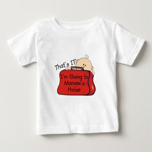Das ist Mamaw Baby T-shirt (Vorderseite)