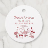 Das ist mehr Brautparty Geschenkanhänger (Vorderseite)