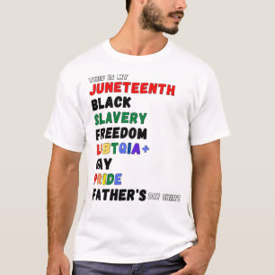 Das ist mein 19. Gay Pride Vatertag T-Shirt