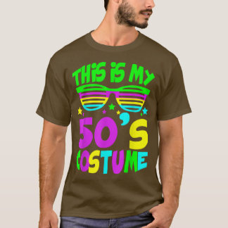 Das ist mein 50er Kostüm 80er Jahre Party Happy Ha T-Shirt