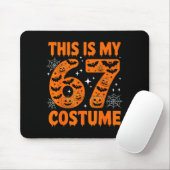 Das ist mein 67 Kostüm 6 7 Meme Gen Alpha Hallowee Mousepad (Mit Mouse)