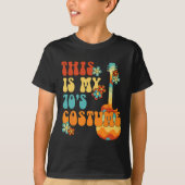 Das ist mein 70er Costume Funny Groovy Peace Hallo T-Shirt (Vorderseite)