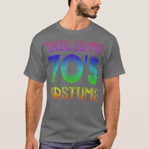 Das ist mein 70er Costume Funny Halloween Party Ge T-Shirt