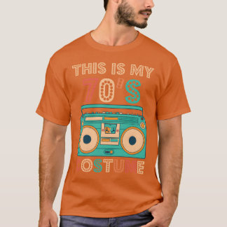 Das ist mein 70er-Jahre-Kostüm 1980er Retro Vintag T-Shirt