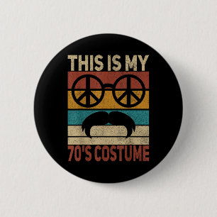 Das ist mein 70er Kostüm 70 Stile Men 70er Disco 1 Button