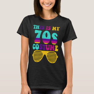 Das ist mein 70er Kostüm 70er Vibes Party Peace Ha T-Shirt