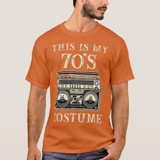 Das ist mein 70er Kostume 70er Party Cassette Retr T-Shirt