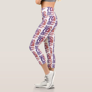 Das ist mein 70er-Kostümkehl, ein Vintager Rücks Capri Leggings