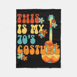 Das ist mein 70er Kostümspass Groovy Peace Hallowe Fleecedecke
