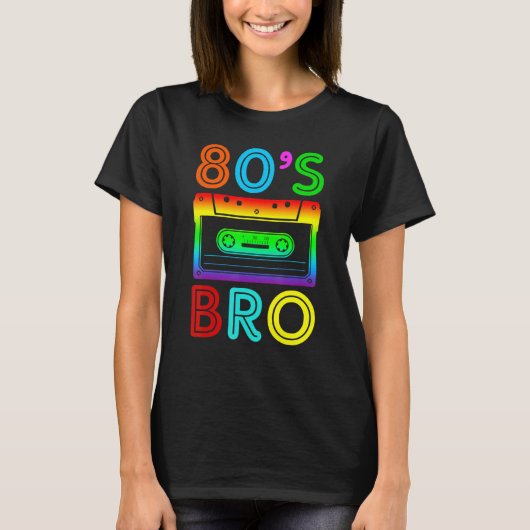Das ist mein 80er Bro 80er Party Kostüm 80er Jahre T-Shirt (Vorderseite)
