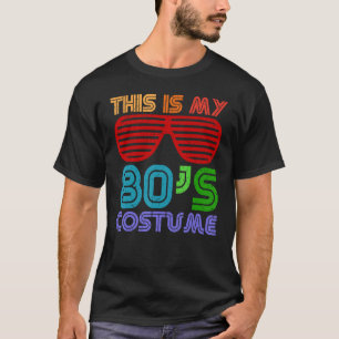 DAS IST MEIN 80er COSTUME 1980ER TOTAL Krass Hallo T-Shirt