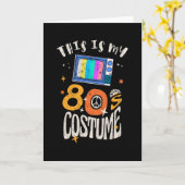 Das ist mein 80er Costume Grunge-Effekt Karte (Gelbe Blume)