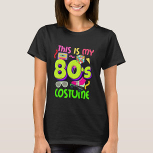 Das ist mein 80er Costume Halloween-Party Pop Love T-Shirt