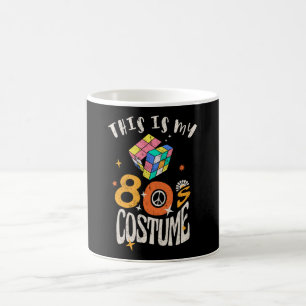 Das ist mein 80er-Kostüm Grunge-Effekt Kaffeetasse